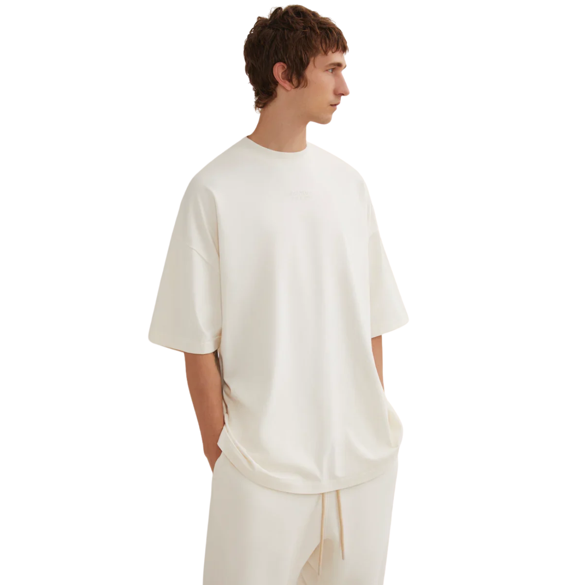 Polera Essentials Cloud Dancer FW23