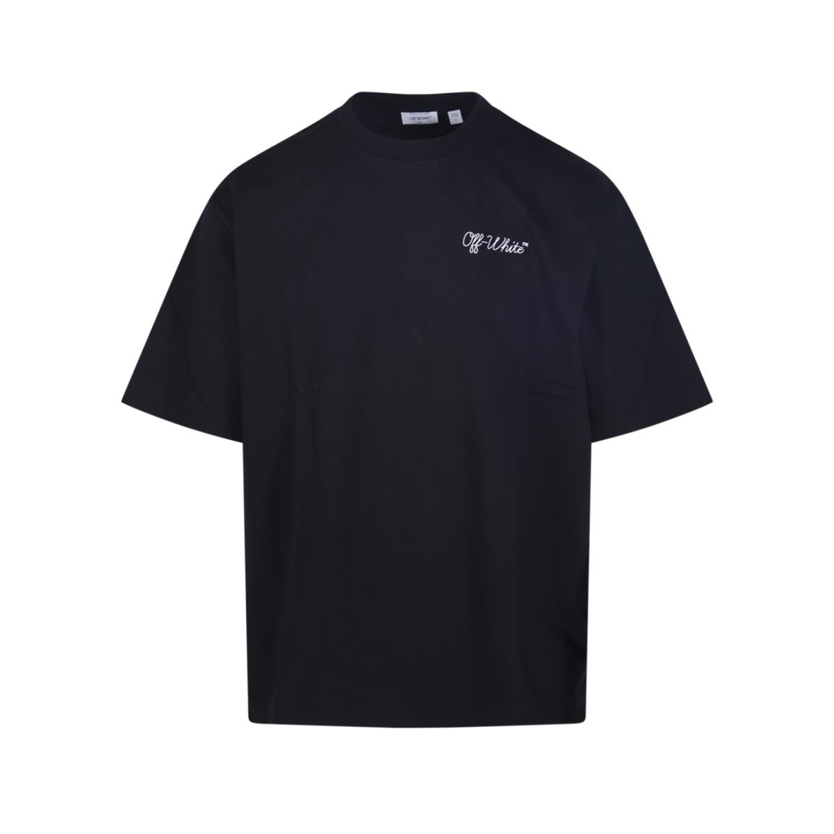 Polera Off-White Script Skate Black