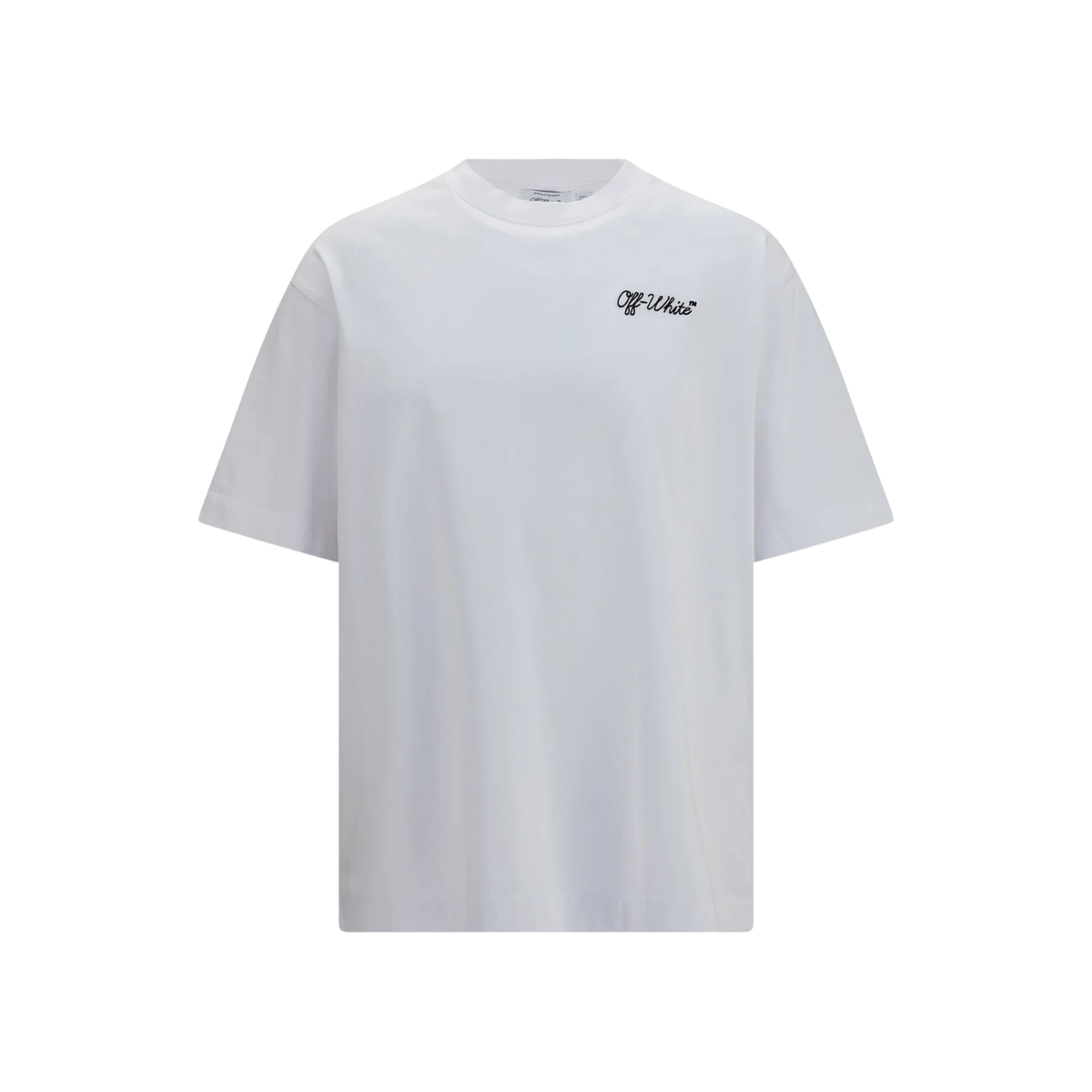 Polera Off-White Script Skate White