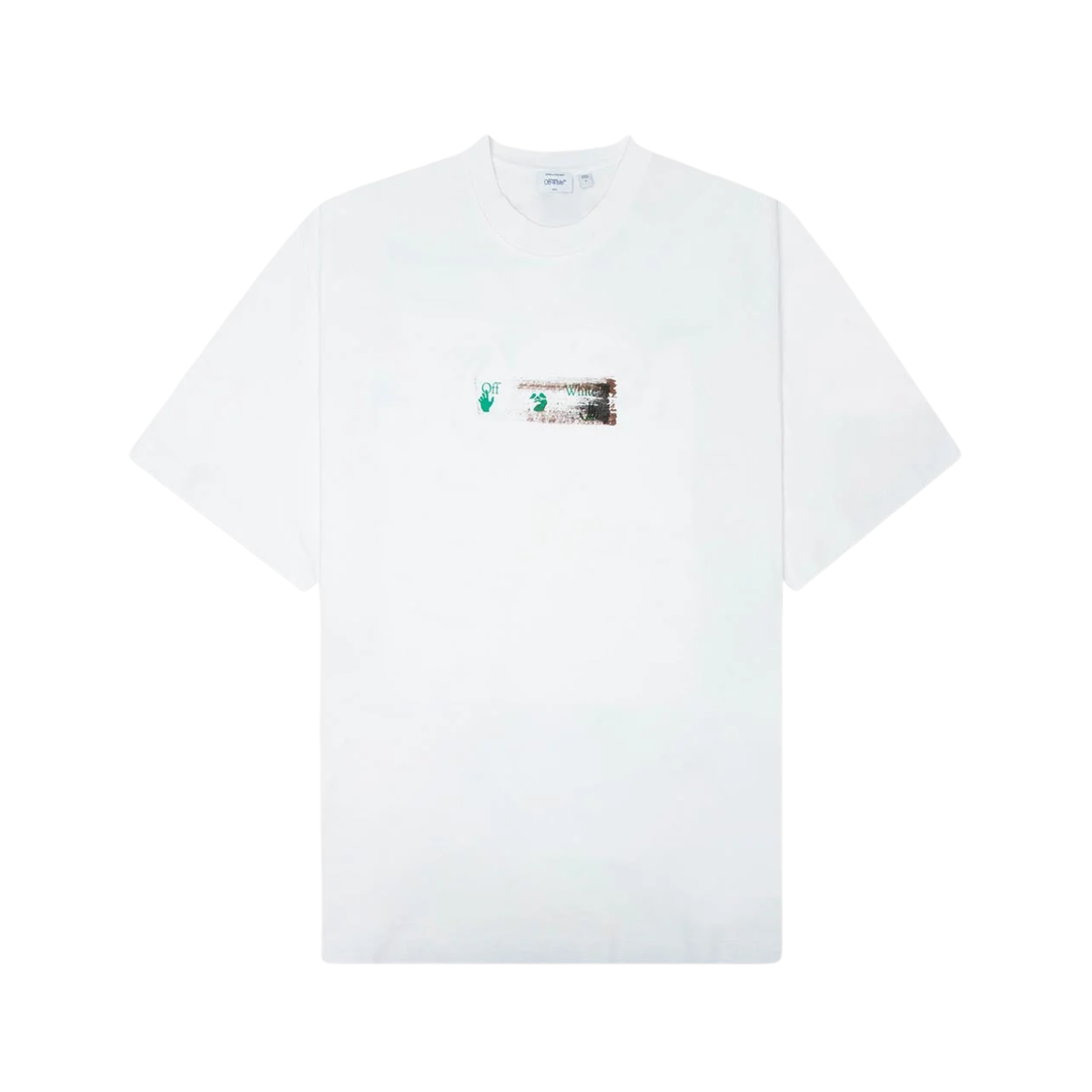 Polera Off-White Inked Narciso Skate White