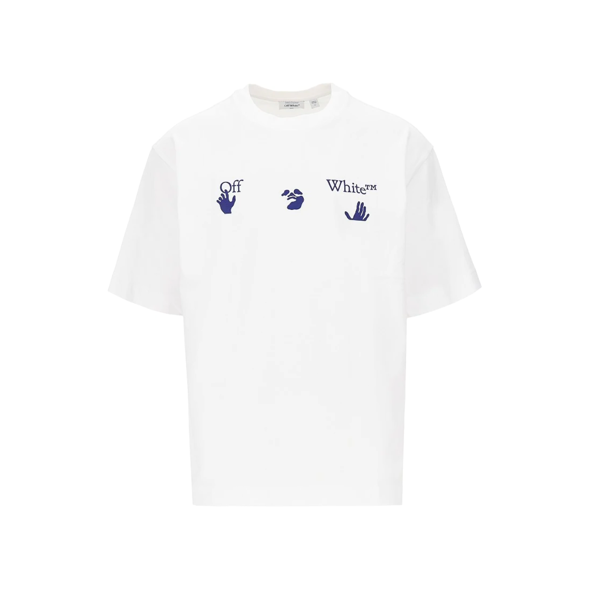 Polera Off-White Bacco Arrow Skate White