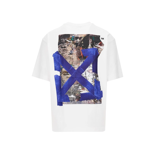 Polera Off-White Bacco Arrow Skate White