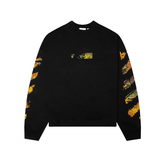 Poleron Off-White Spices Arrow Crewneck