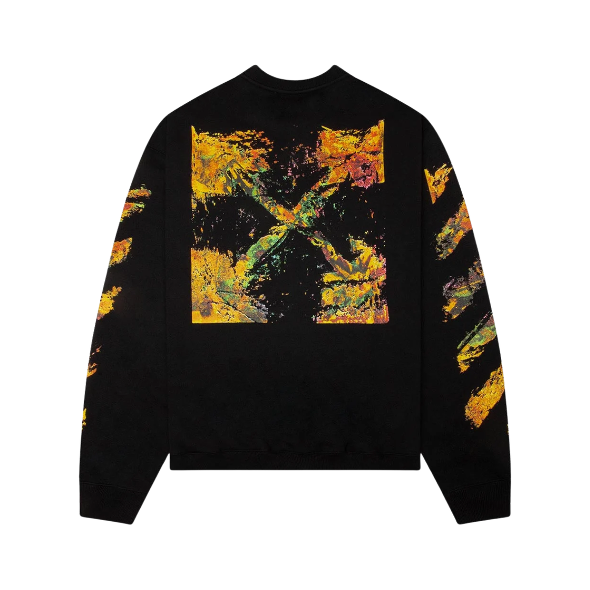 Poleron Off-White Spices Arrow Crewneck