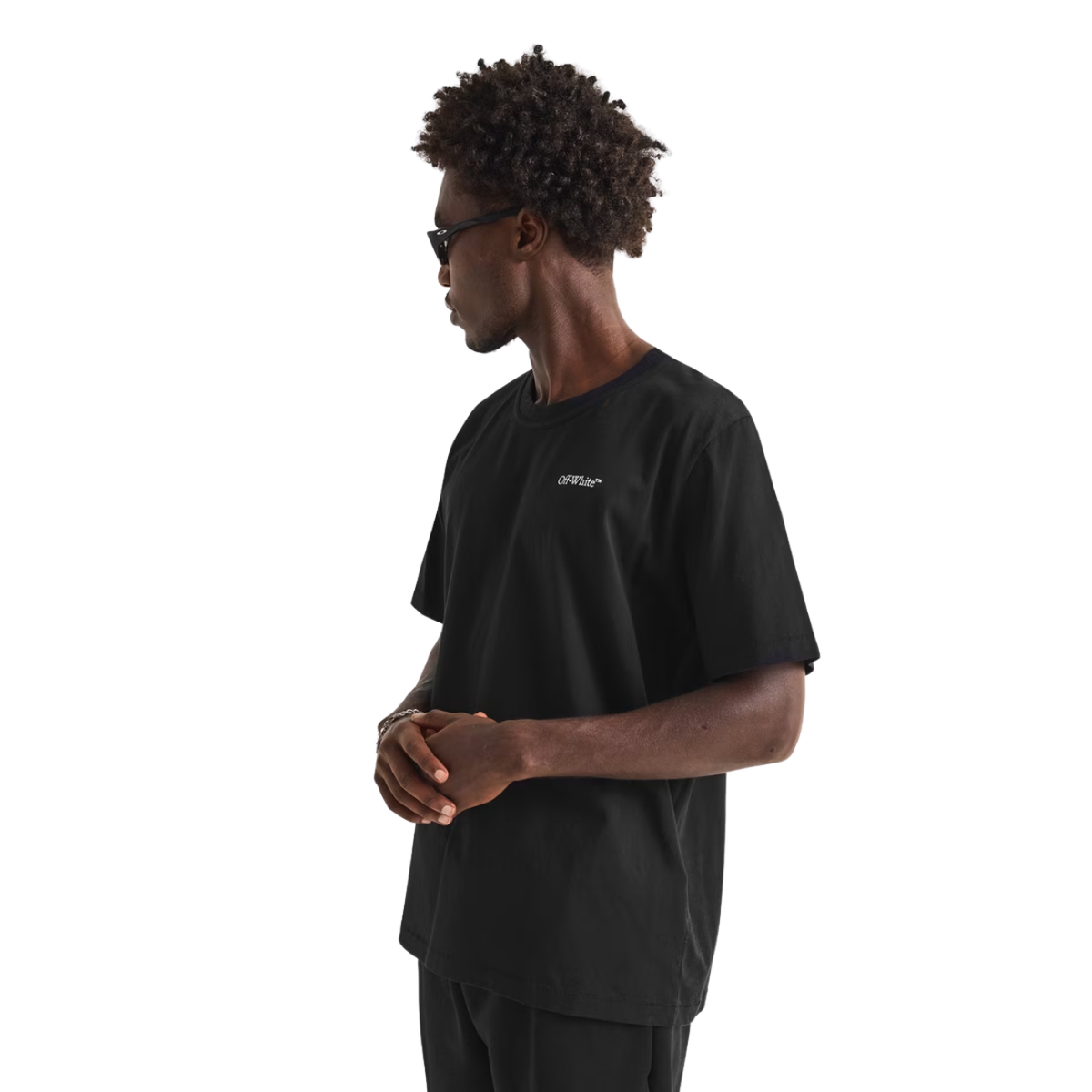 Polera Off-White Small Bookish Regular Black