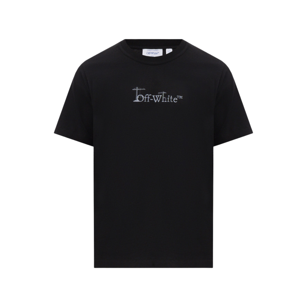 Polera Off-White City Nature Regular Black