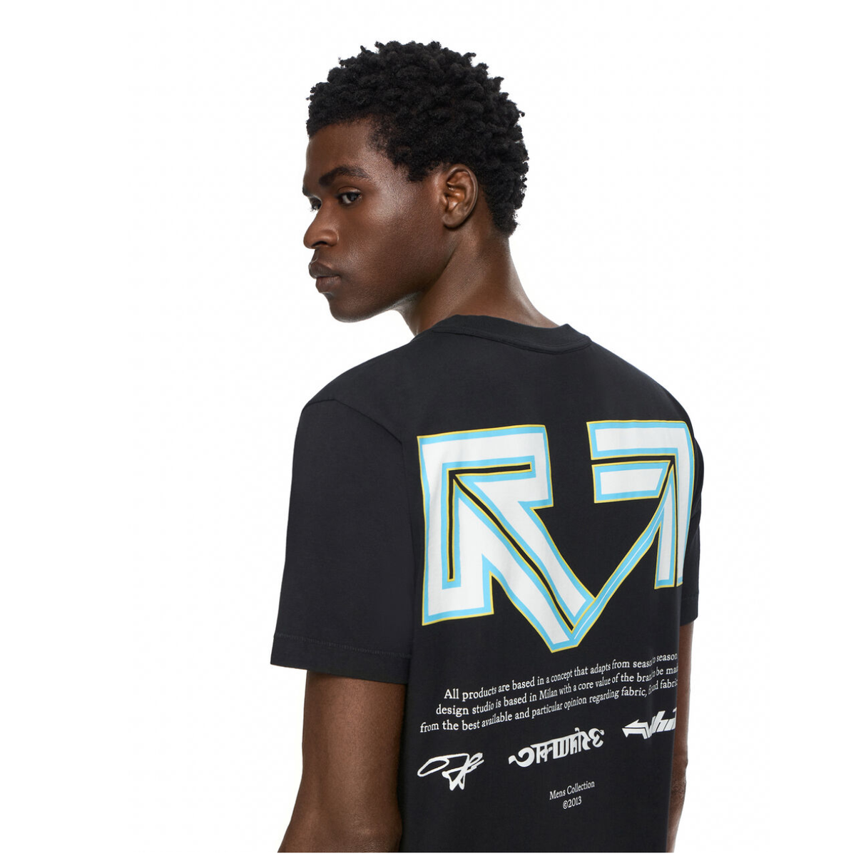 Polera Off-White Industrial Half Arrow Regular