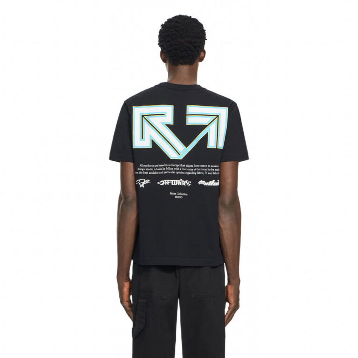 Polera Off-White Industrial Half Arrow Regular