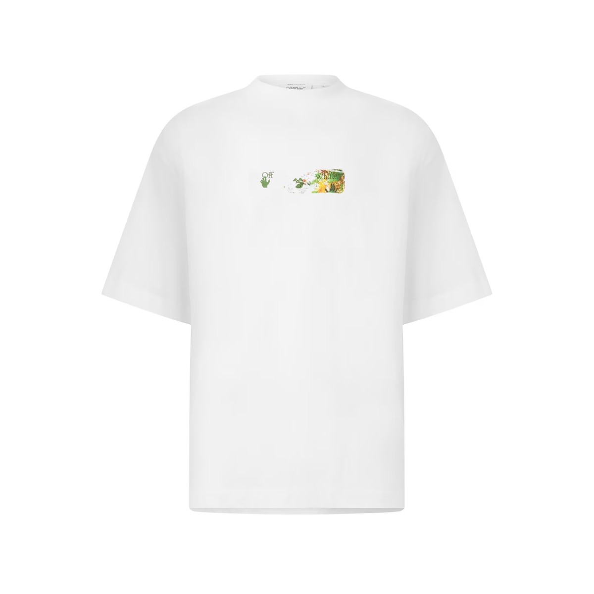 Polera Off-White Spices Arrow Skate White