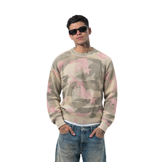Sweater Scuffers Climax Pink Camo
