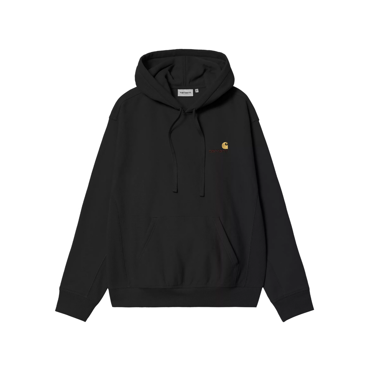 Poleron Carhartt WIP Hooded American Script Black