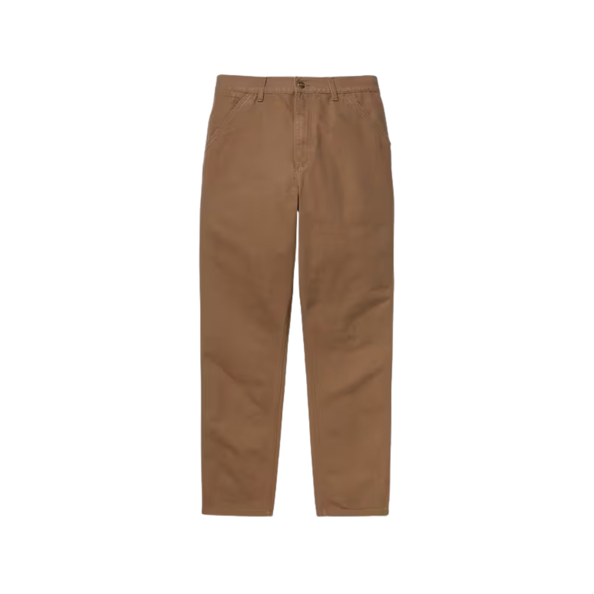 Pantalon Carhartt WIP Single Knee Hamilton Brown Rinsed