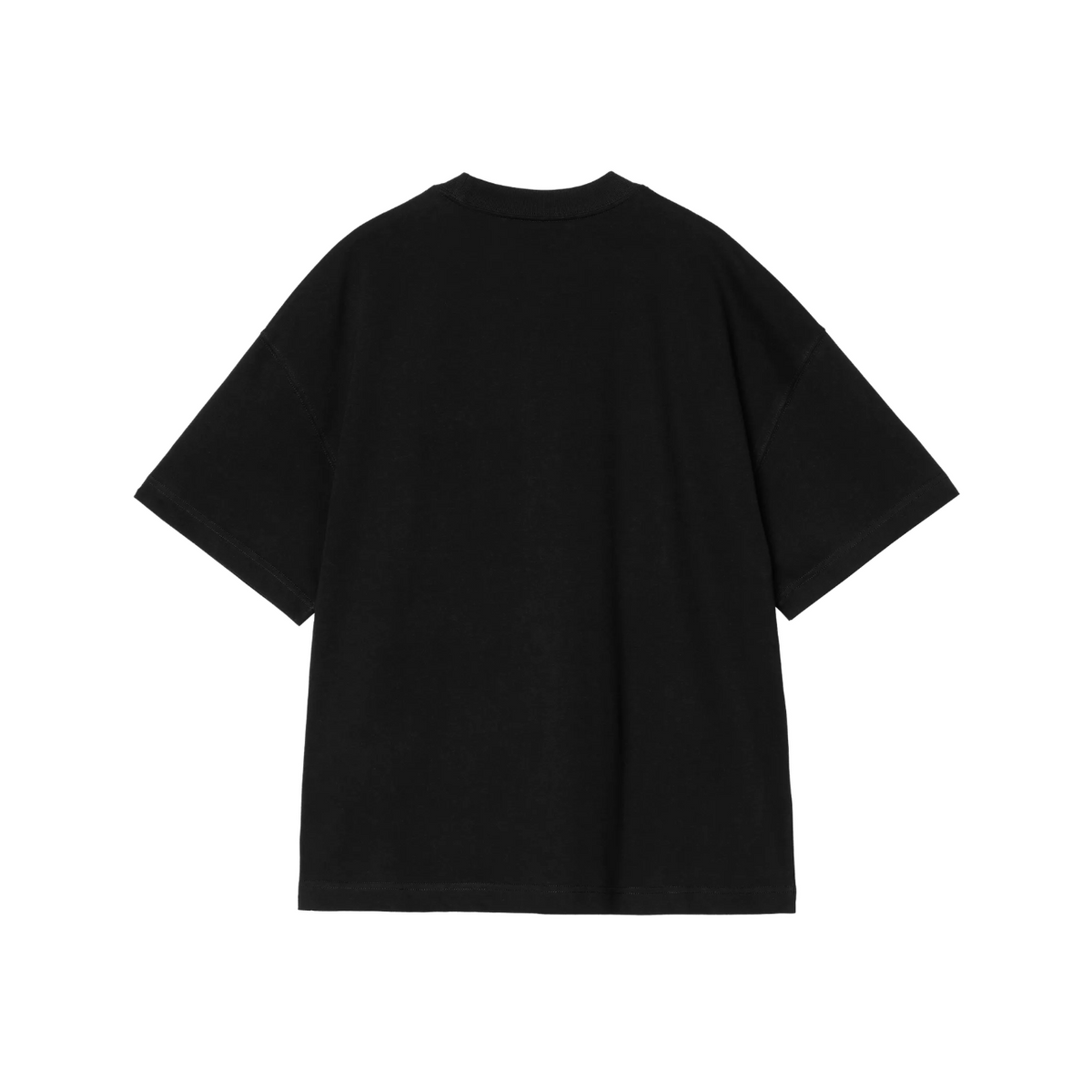 Polera Carhartt WIP S/S Signature Script Black