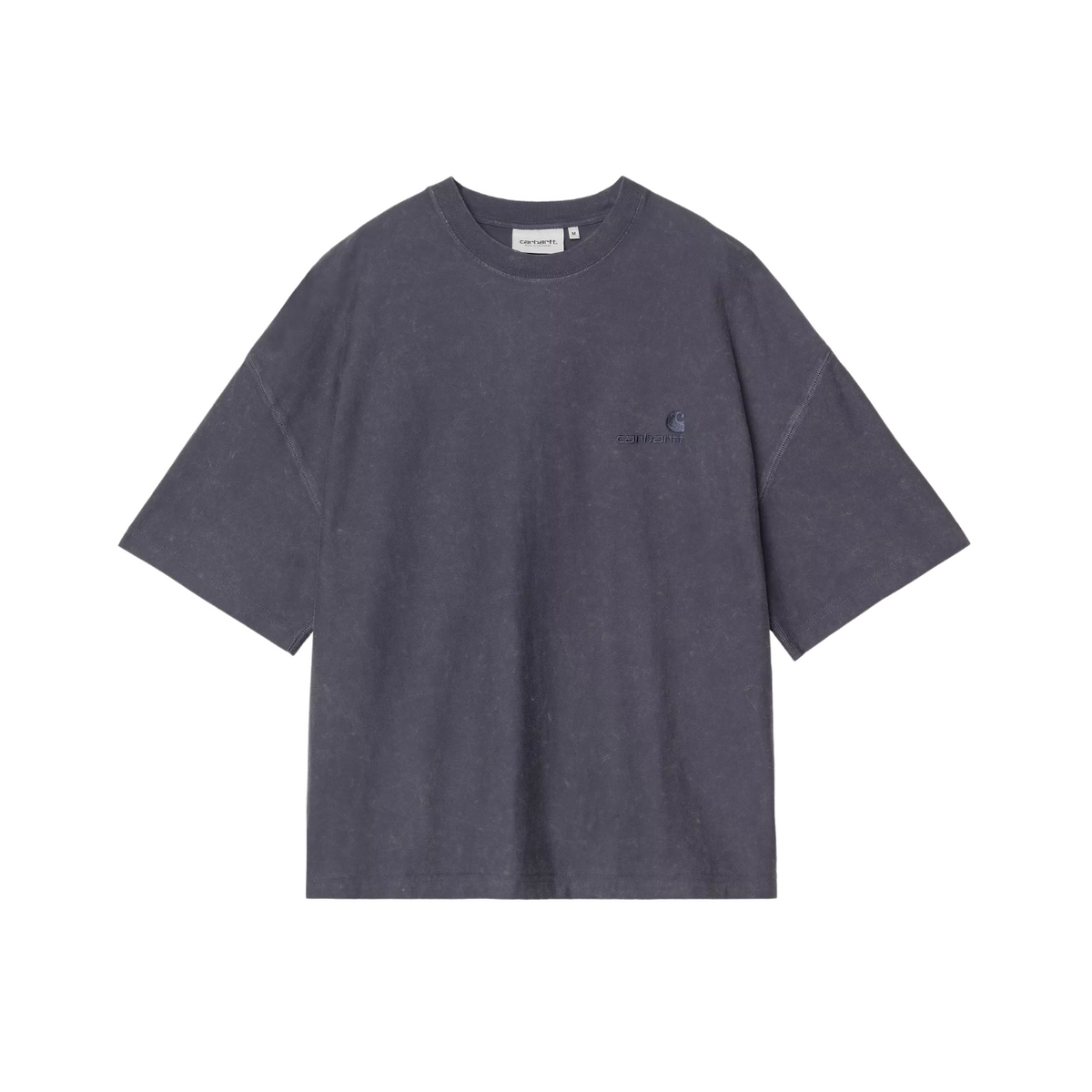 Polera Carhartt WIP S/S Lambert Dark Navy