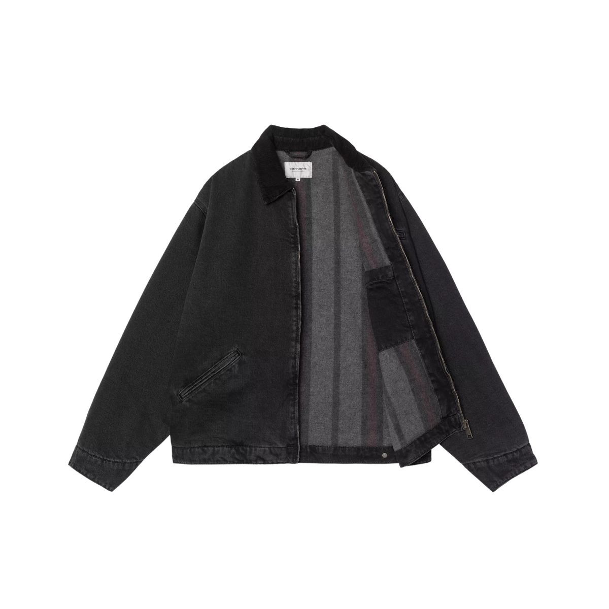 Chaqueta Carhartt WIP OG Detroit Black Stone Washed