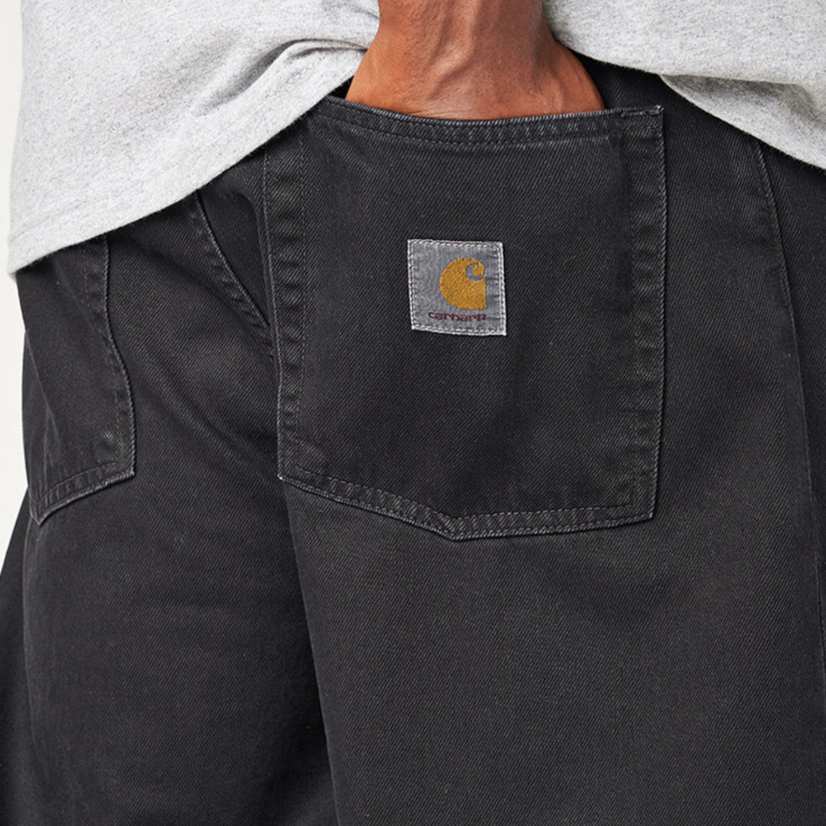 Pantalon Carhartt WIP Brandon Soot Stone Dyed