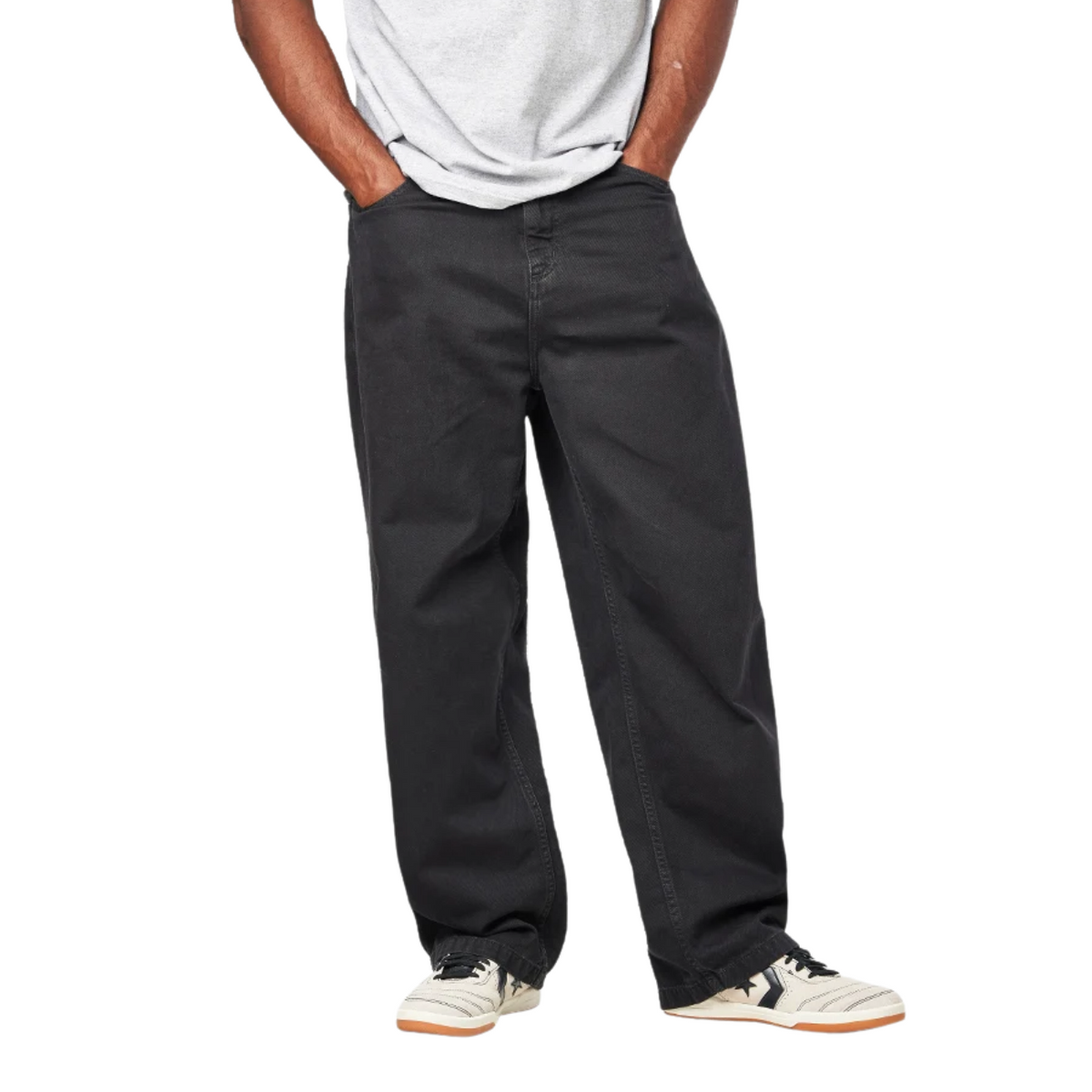 Pantalon Carhartt WIP Brandon Soot Stone Dyed