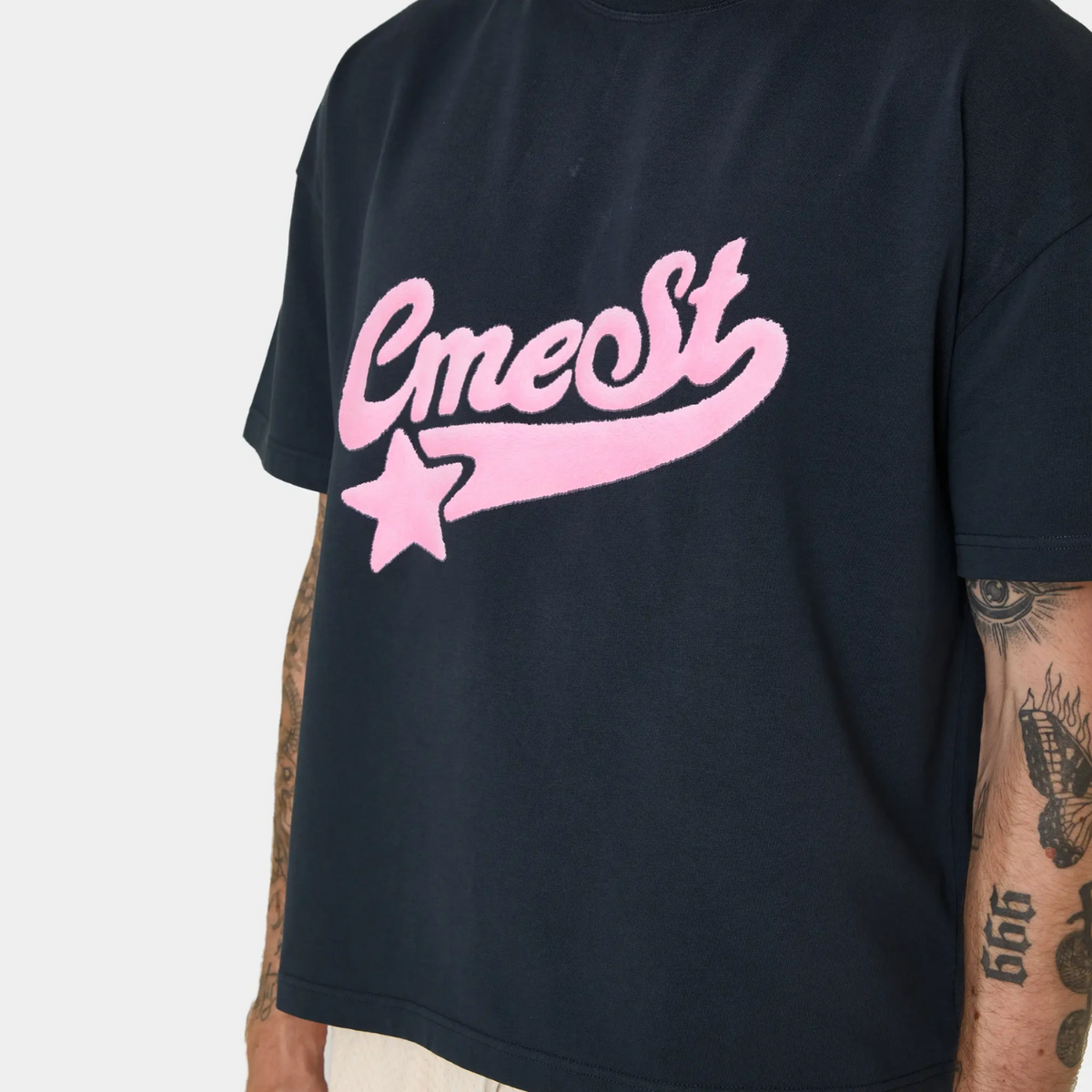 Polera Eme Studios Fuzzy Night Sky