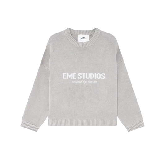 Sweater Eme Studios Master Grey Knit