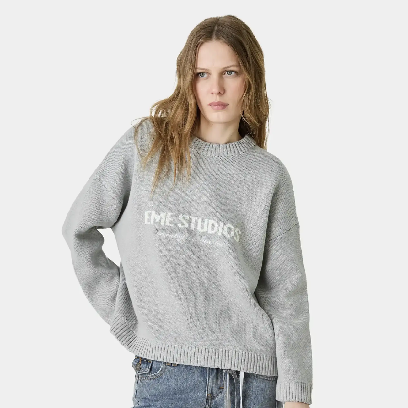Sweater Eme Studios Master Grey Knit