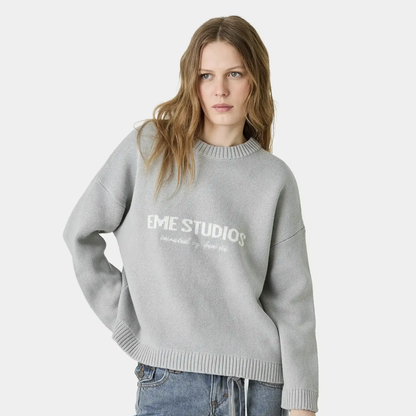 Sweater Eme Studios Master Grey Knit