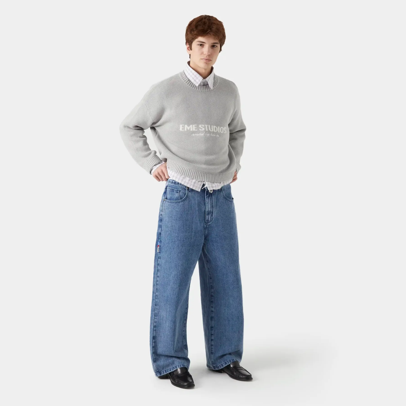 Sweater Eme Studios Master Grey Knit