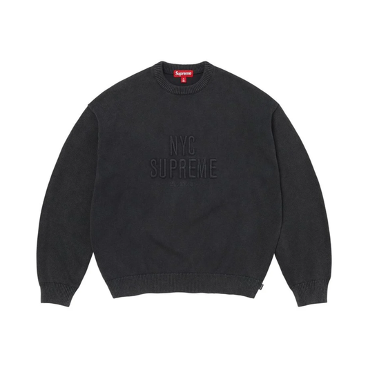 Sweater Supreme Overdyed Black