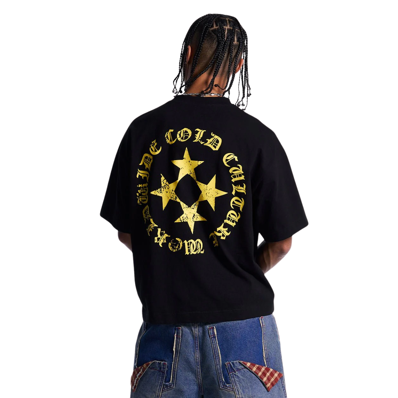 Polera Cold Culture Scatter Black