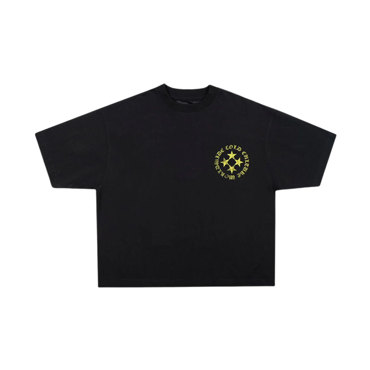 Polera Cold Culture Scatter Black