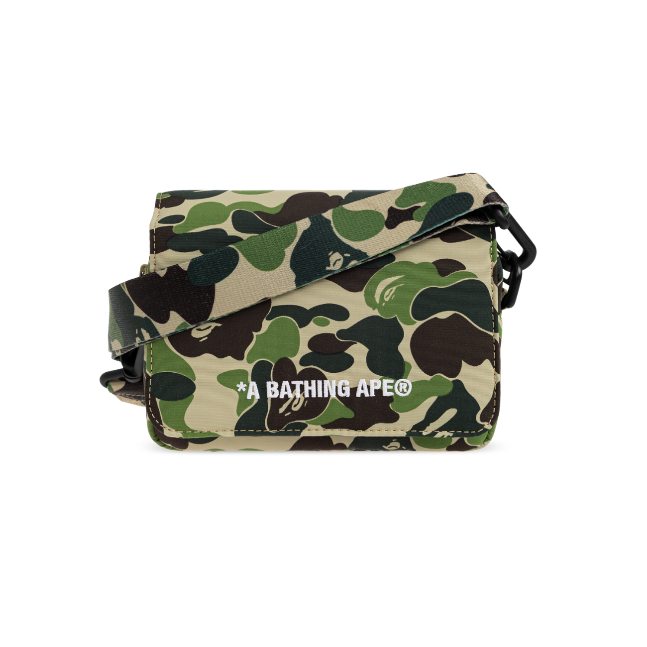 Bolso BAPE ABC Camo Mini Green