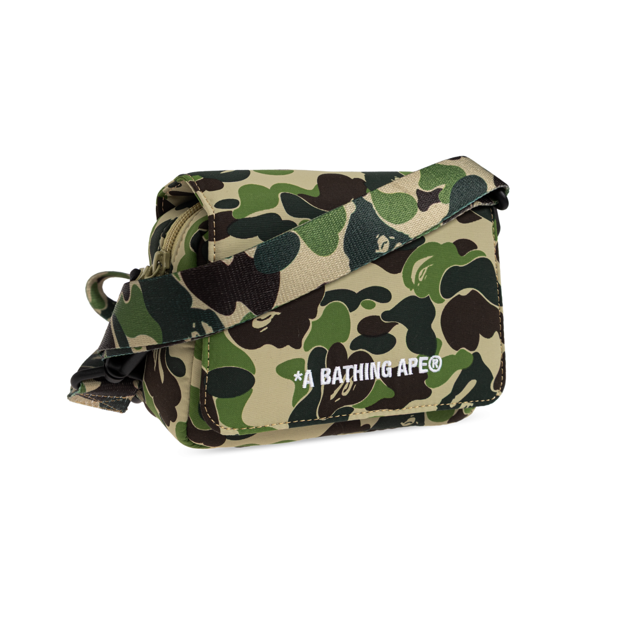 Bolso BAPE ABC Camo Mini Green