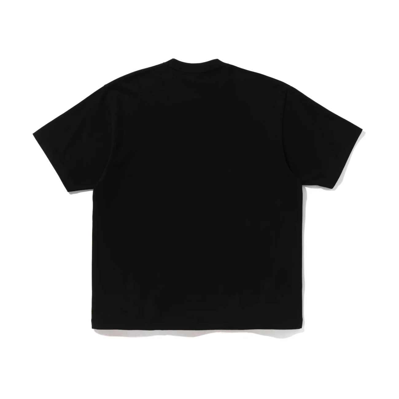 Polera BAPE Glitch Woodland Camo Black