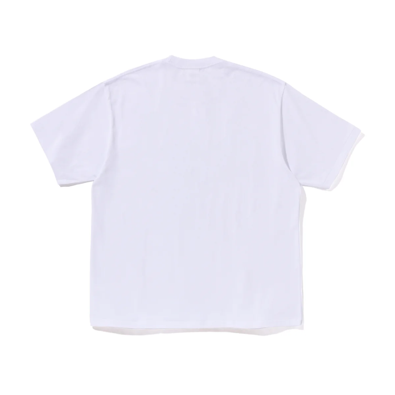 Polera BAPE Multi Logo College Relaxed Fit White