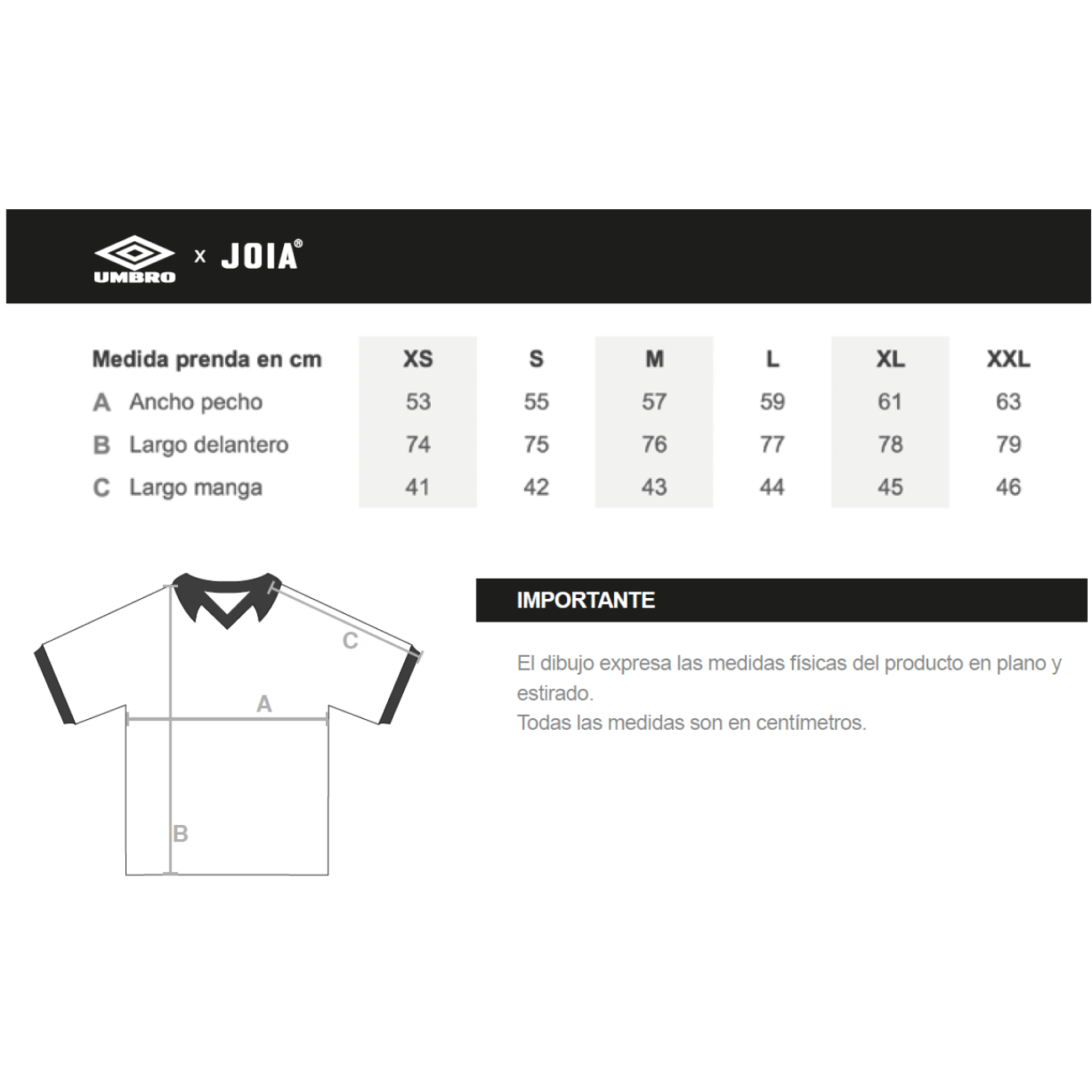 Polera JOIA x Umbro JOIAFC Visita