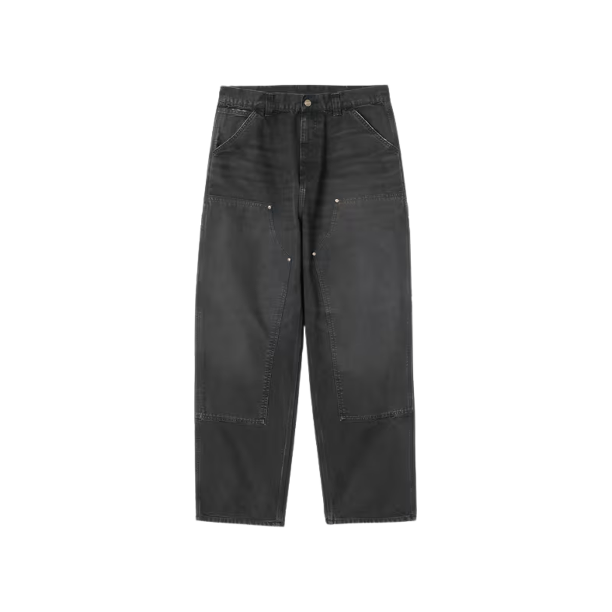 Pantalon Carhartt WIP OG Double Knee Black Destroy Wash