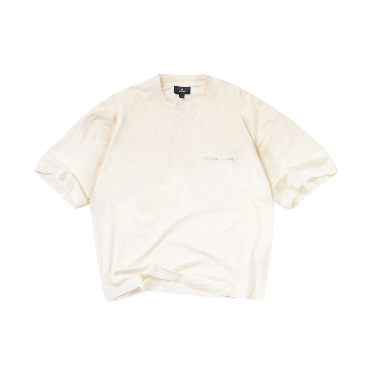 Polera Represent Reverse Resent Flat White