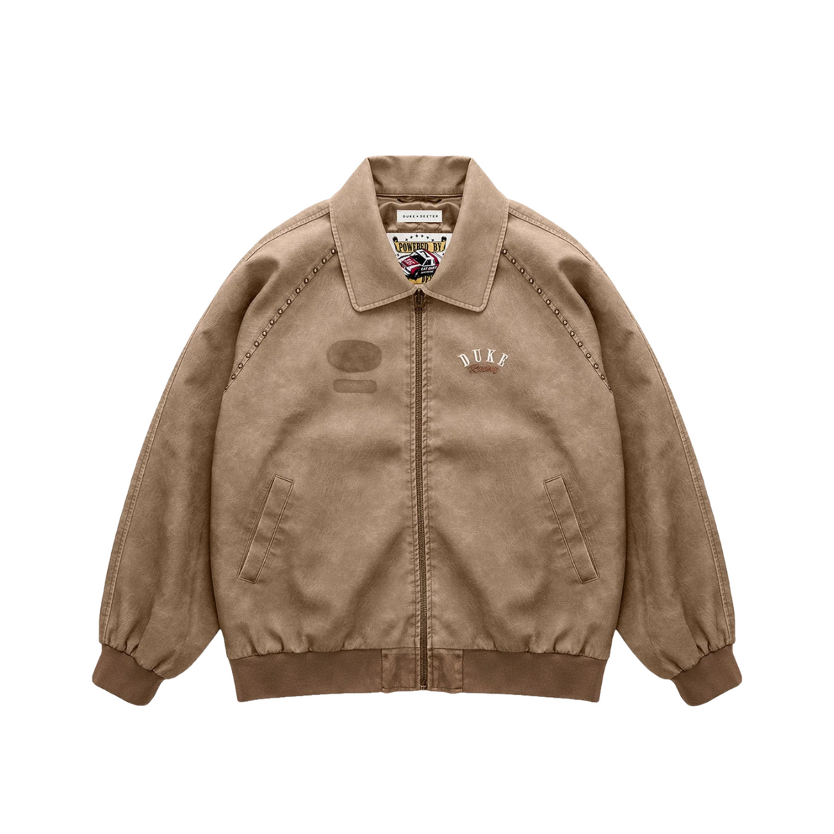 Chaqueta Duke + Dexter DR4 Sun Faded Tan Bomber Jacket