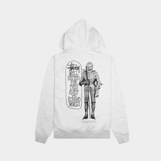 Poleron Stussy Well Suited Zip Ash Heather