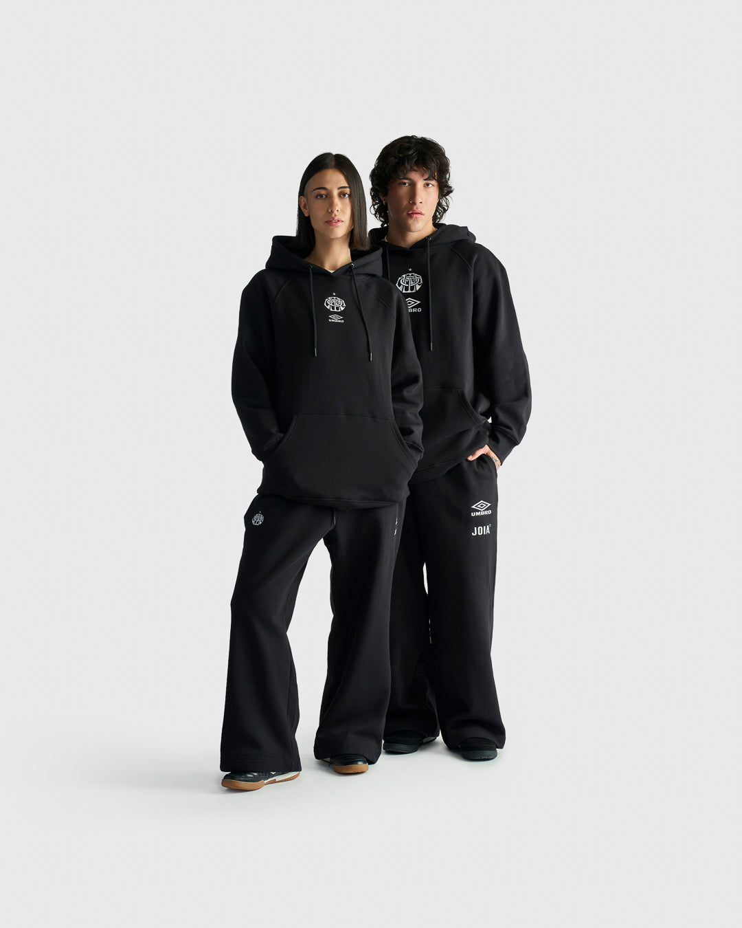 Poleron JOIA x UMBRO Boxy Black