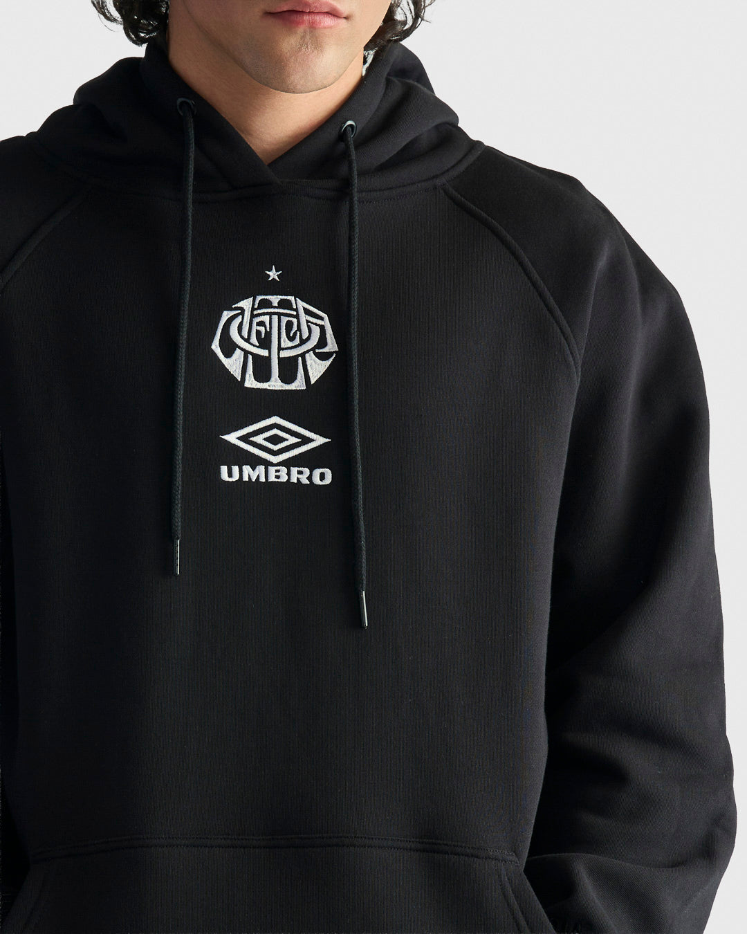 Poleron JOIA x UMBRO Boxy Black