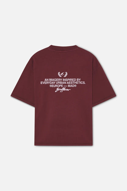 Polera Scuffers New Signature Burgundy