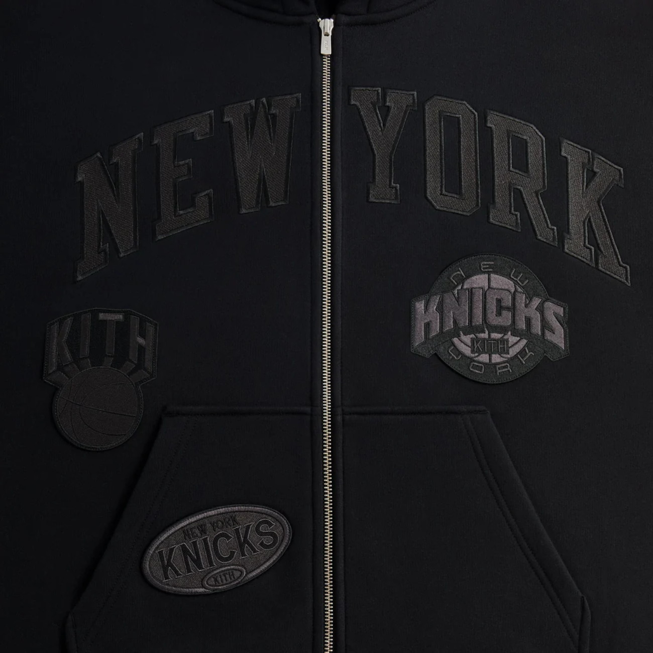 Poleron Kith New York Knicks Mash Up Zipper