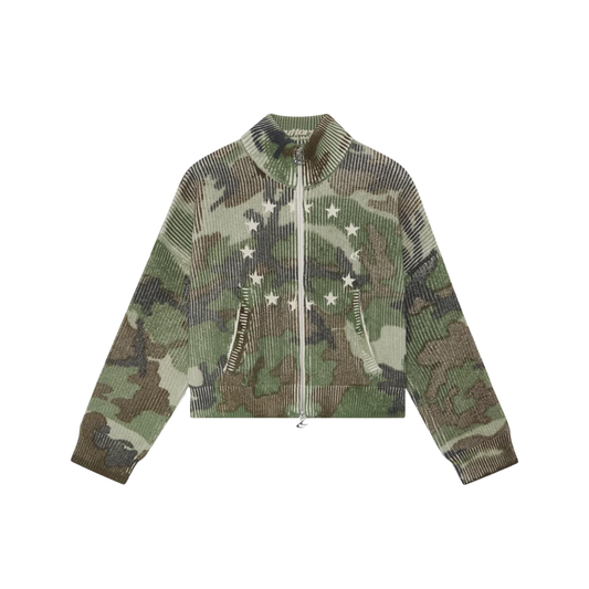 Sweater Scuffers EA Camo Knit Zipper