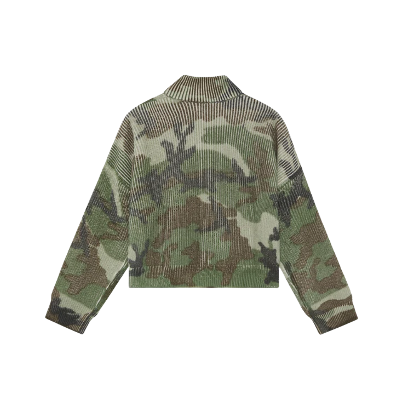 Sweater Scuffers EA Camo Knit Zipper