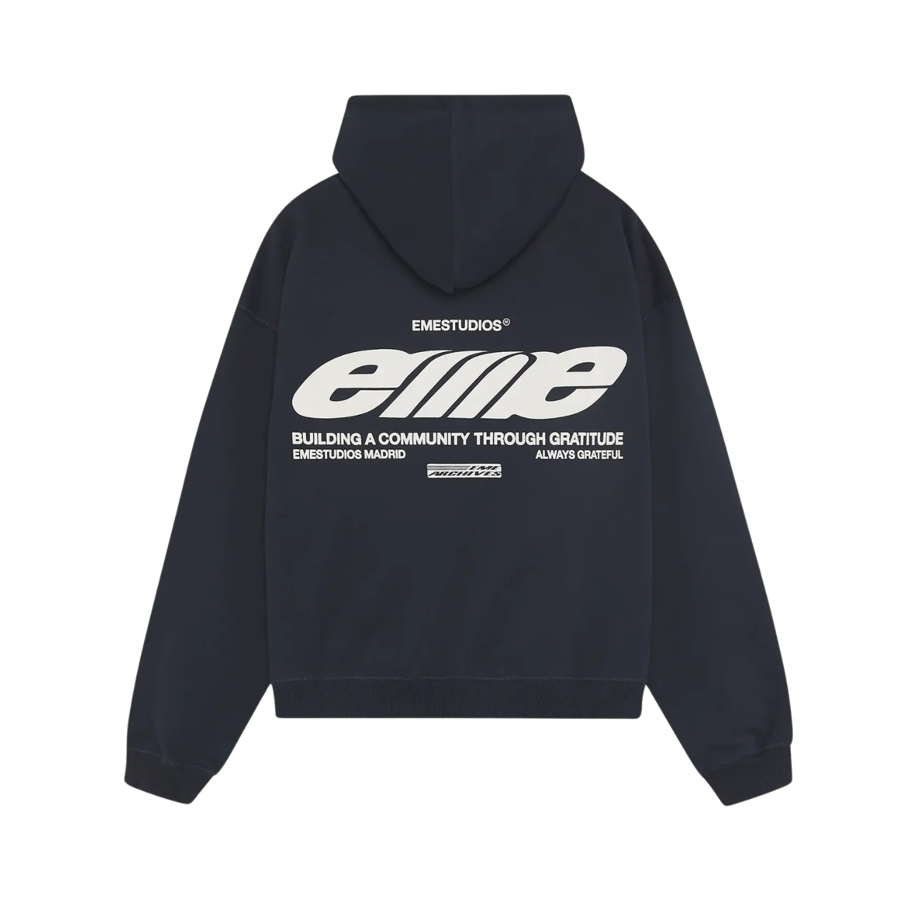 Poleron Eme Studios DNA Navy Oversized