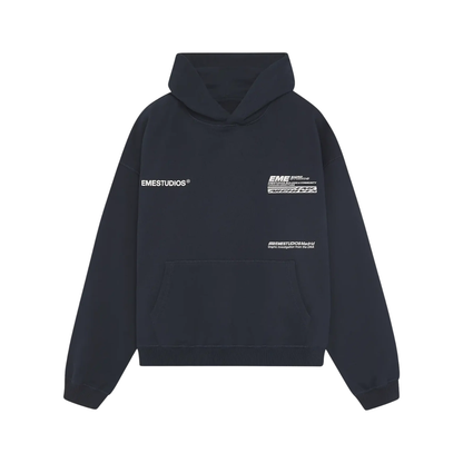 Poleron Eme Studios DNA Navy Oversized