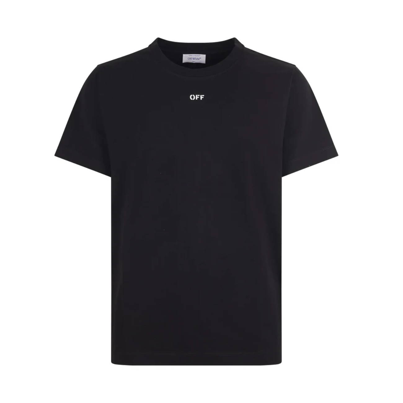 Polera Off-White Brush Arrow Slim Black