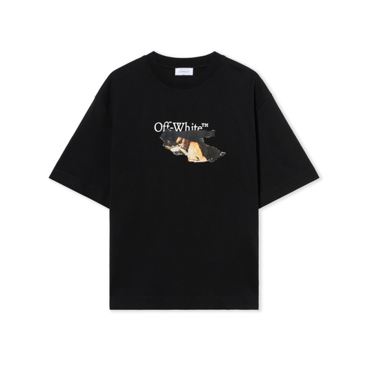 Polera Off-White Paint Arrow Skate Black