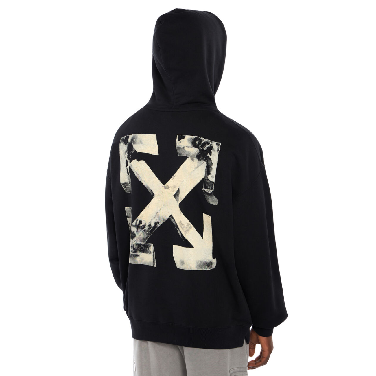 Poleron Off-White Cloudy Arrow Skate Black