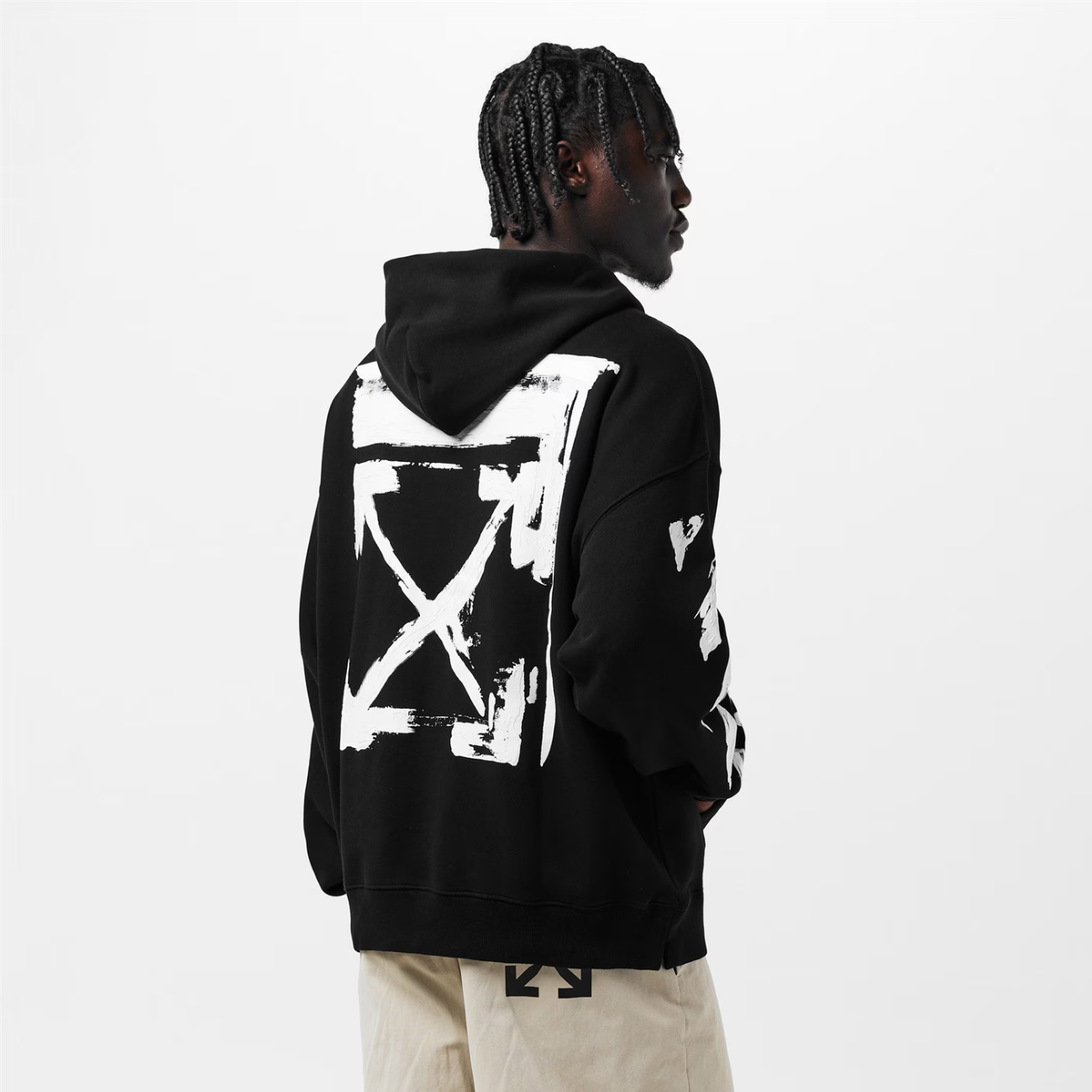 Poleron Off-White Ink Arrow Skate Zip Black – Reserved